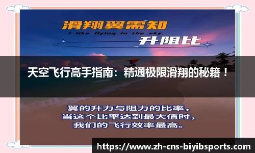 天空飞行高手指南：精通极限滑翔的秘籍 !